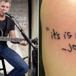 Jon Bon Jovi's tattoos